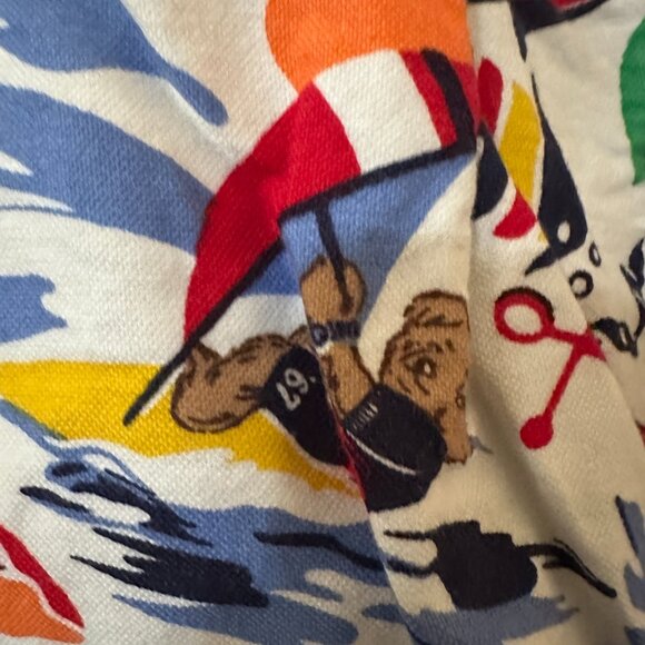 Lot of 2 Polo Ralph Lauren SS Button Front Shirt Medium 10-12 - Picture 6 of 14